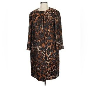 Leopard Print Coat